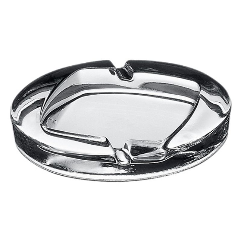 Пепельница стекло Disc h 31 мм, 75*125 мм