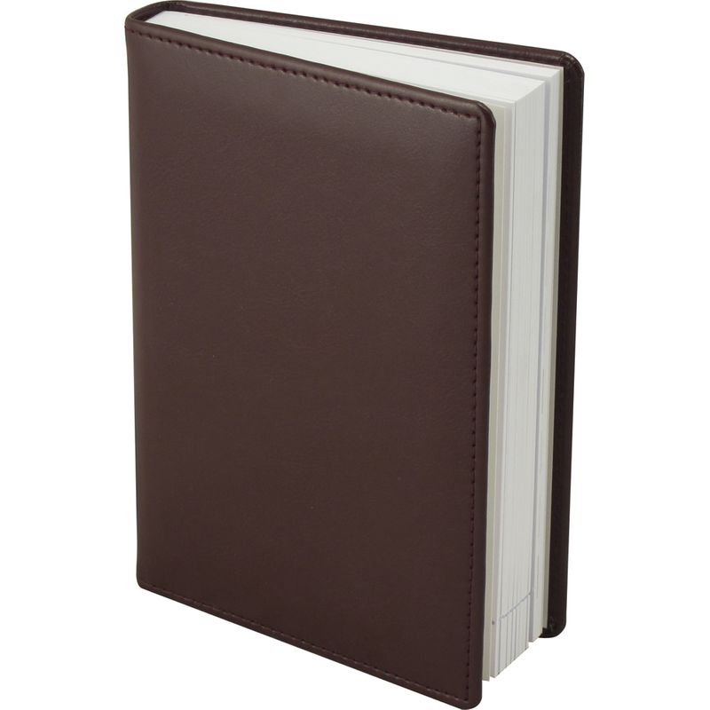 Щоденник кишеньк. , А6 недат. , Soft, бордовий, 735. 36. 29