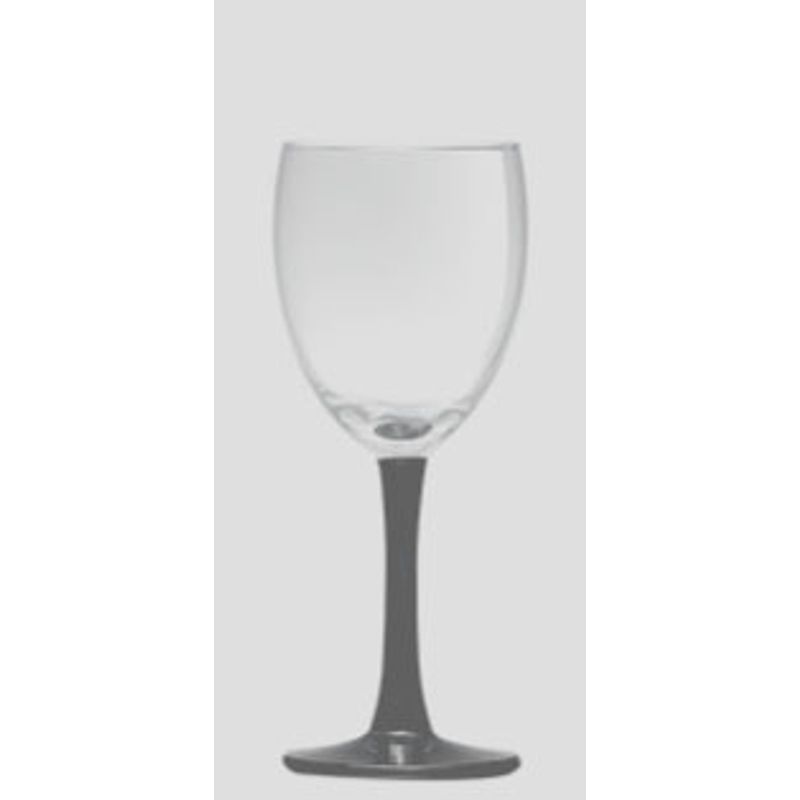 Бокал скло Clarity чорн. для вина 190мл