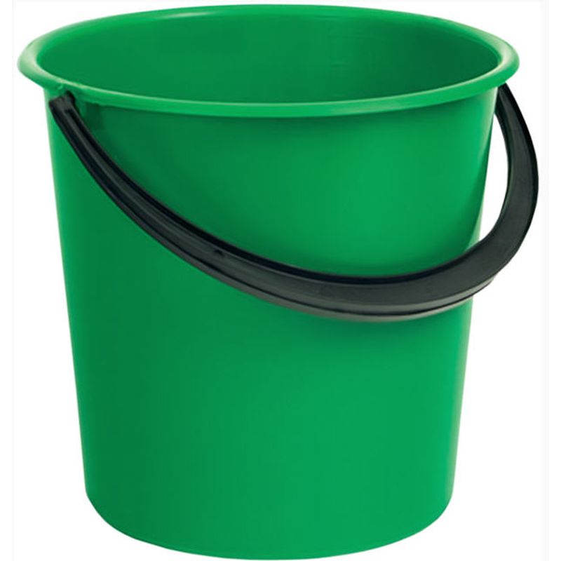 Відро пластик 10л з ручкою і без кришки