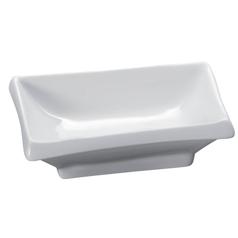 Блюдо фарфор для соєвого соусу 10х6, 5 см, 50 мл