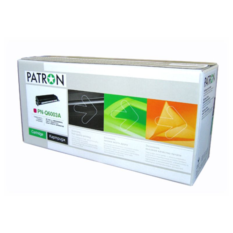Картридж HP CLJ Q6003A (PN-Q6003A) MAGENTA PATRON Extra лиц