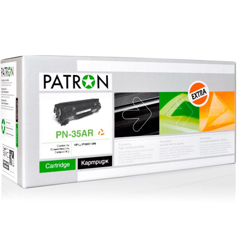 Картридж HP LJ CB435A (PN-35AR) PATRON Extra лиц