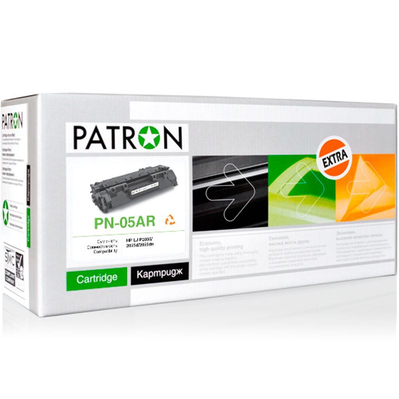 Картридж HP LJ CE505A (PN-05AR) PATRON Extra лиц