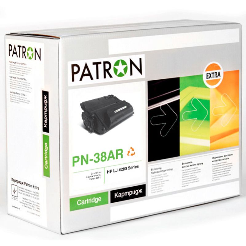Картридж HP LJ Q1338A (PN-38AR) PATRON Extra лиц