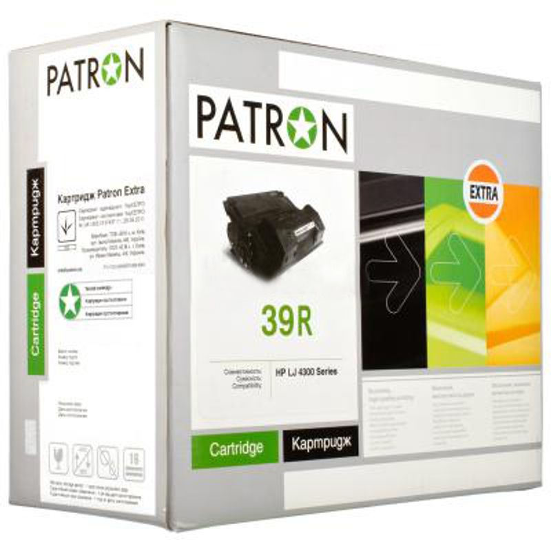 Картридж HP LJ Q1339A (PN-39AR) PATRON Extra лиц