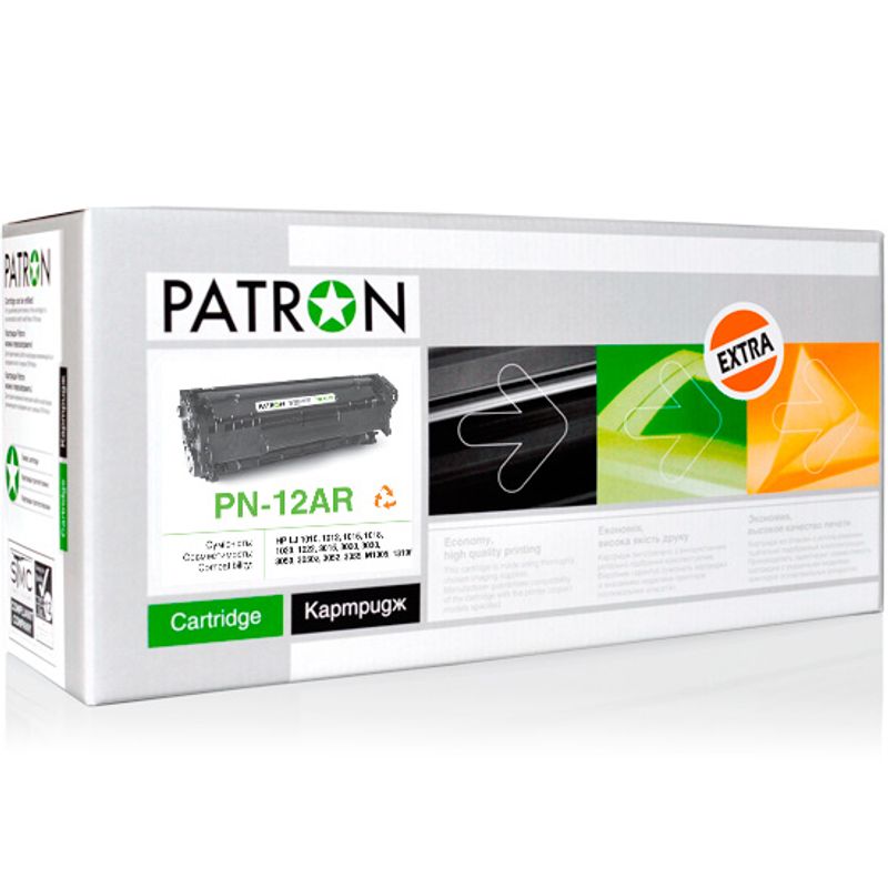 Картридж HP LJ Q2612A (PN-12AR) PATRON Extra лиц