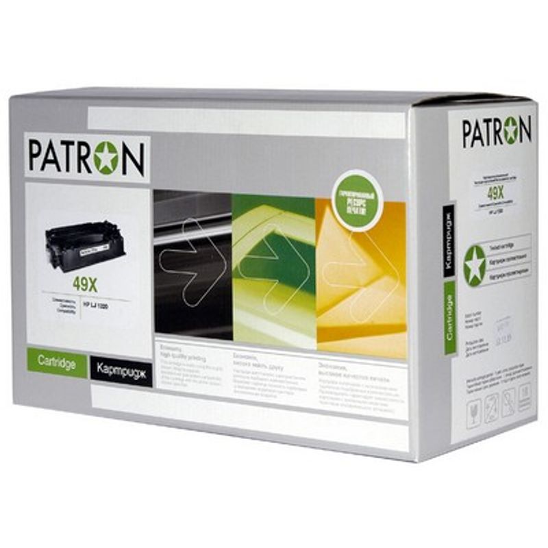 Картридж HP LJ Q5949X (PN-49X) PATRON лиц