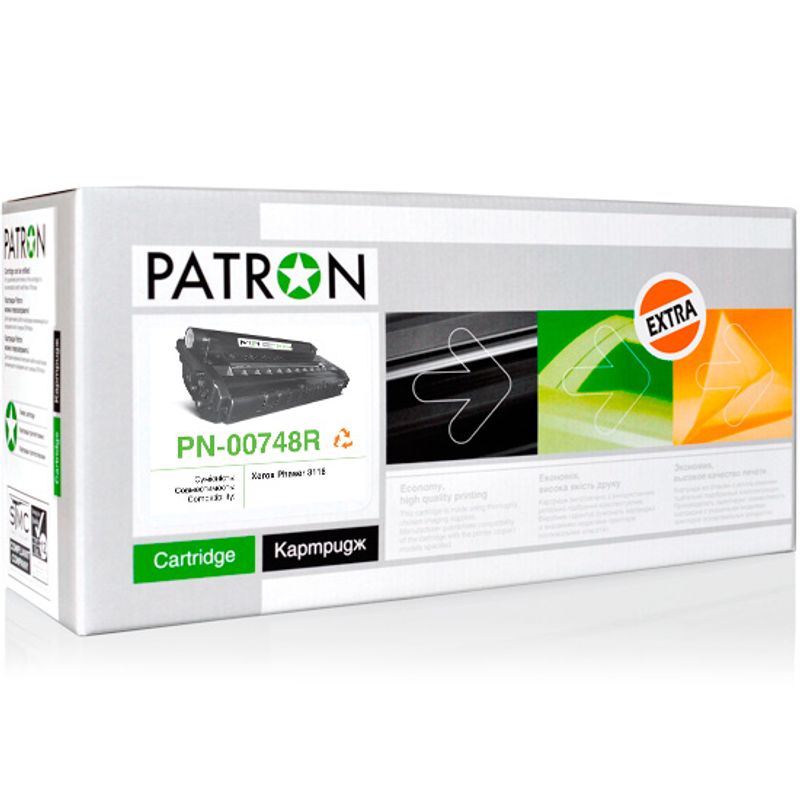 Картридж XEROX 109R00748 (PN-00748R) (Phaser 3116) PATRON Extra лиц