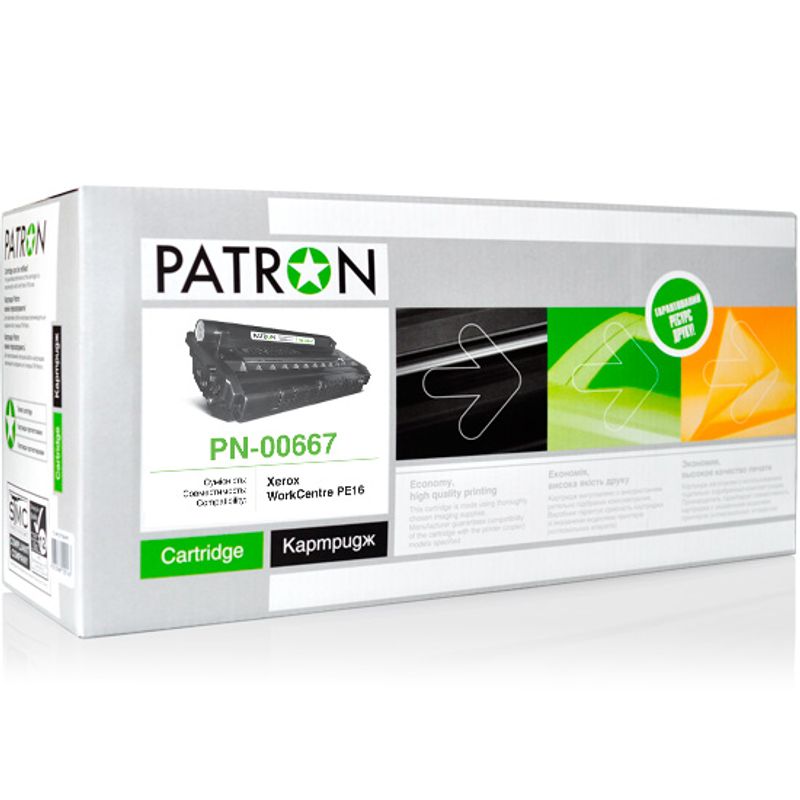 Картридж XEROX 113R00667 (PN-00667) (WC PE16) PATRON лиц