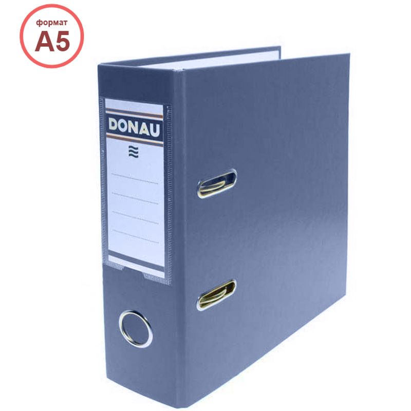 Папка накопительная PVC-карт. А5 7 см, L=23 см, т. син