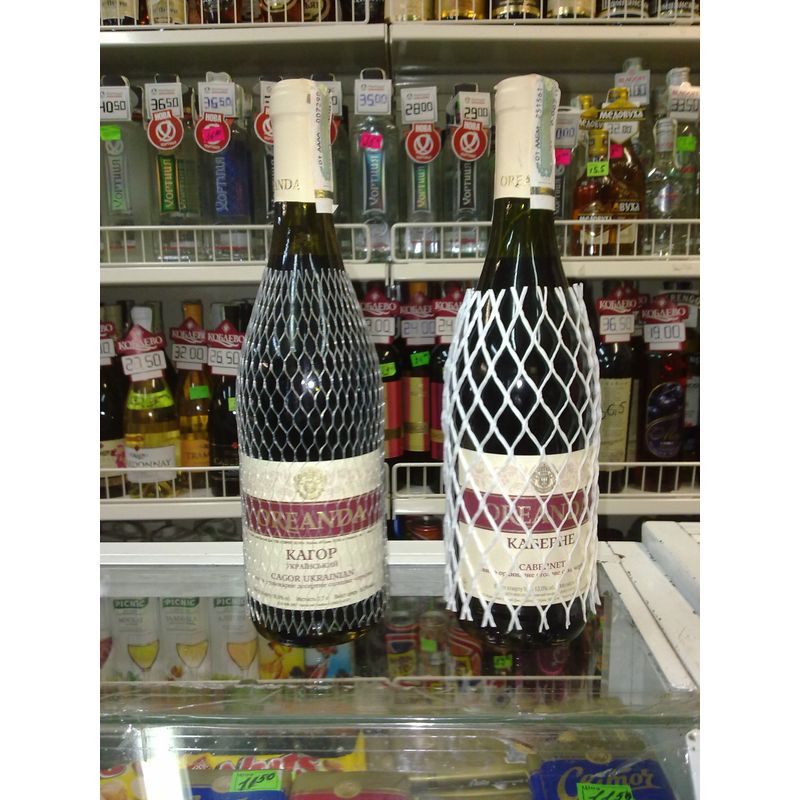 Сетка-рукав экструдированная для стеклянных изделий, 2000м. п. /бобина