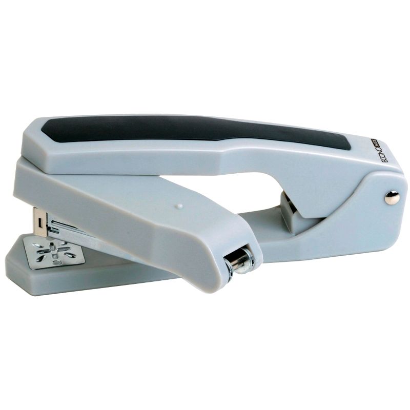 Степлер №24/6 & 26/6, (20 аркушів), поворотный, пластик, гумове покриття