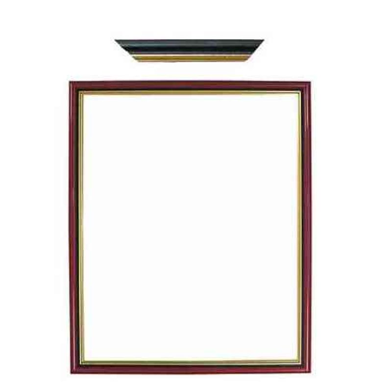 Фоторамка LA15 21x30 черн. с золот каймой