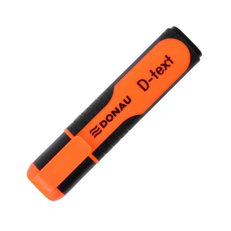 Маркер текстовый оранжевый Donau