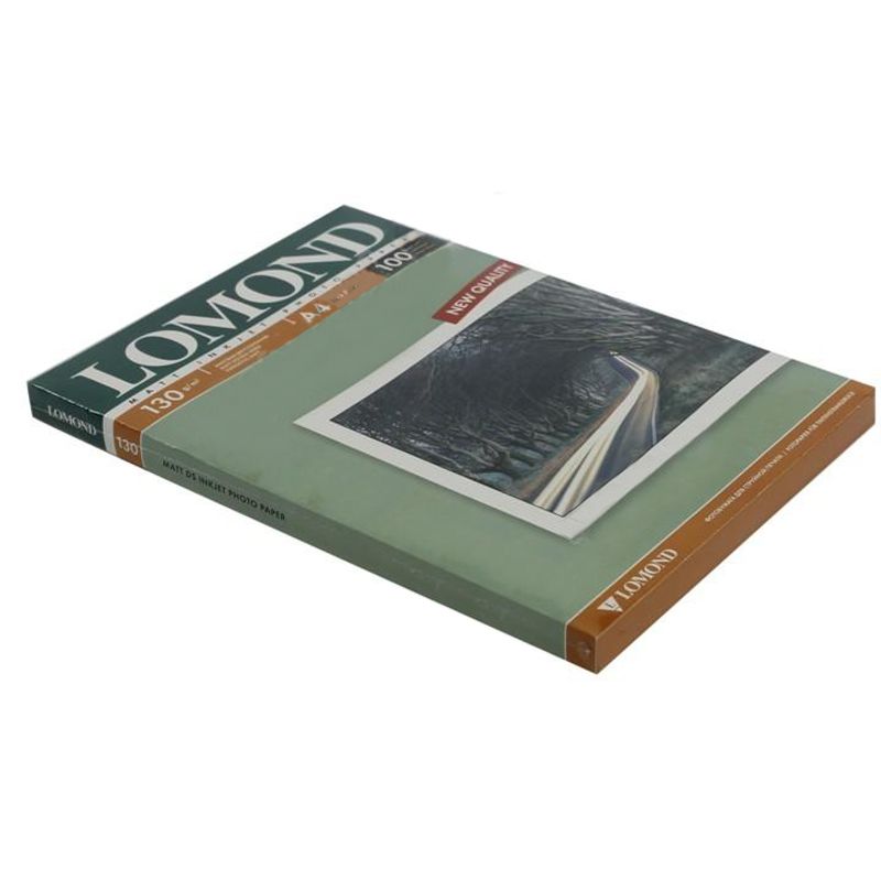 Папір фото A4 130г/м2 матова 2стороння 100арк