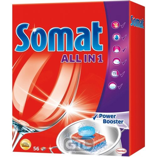 Засіб д/посудом. машин SOMAT (таблетки уп. 56шт. ) Засіб д/посудом. машин SOMAT (таблетки уп. 56шт. )