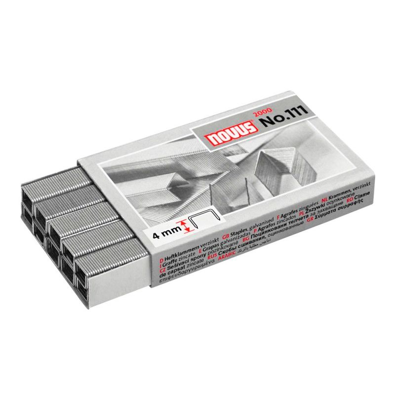 Скоби № 111, (ширина=6, 5мм), (2000 шт. )