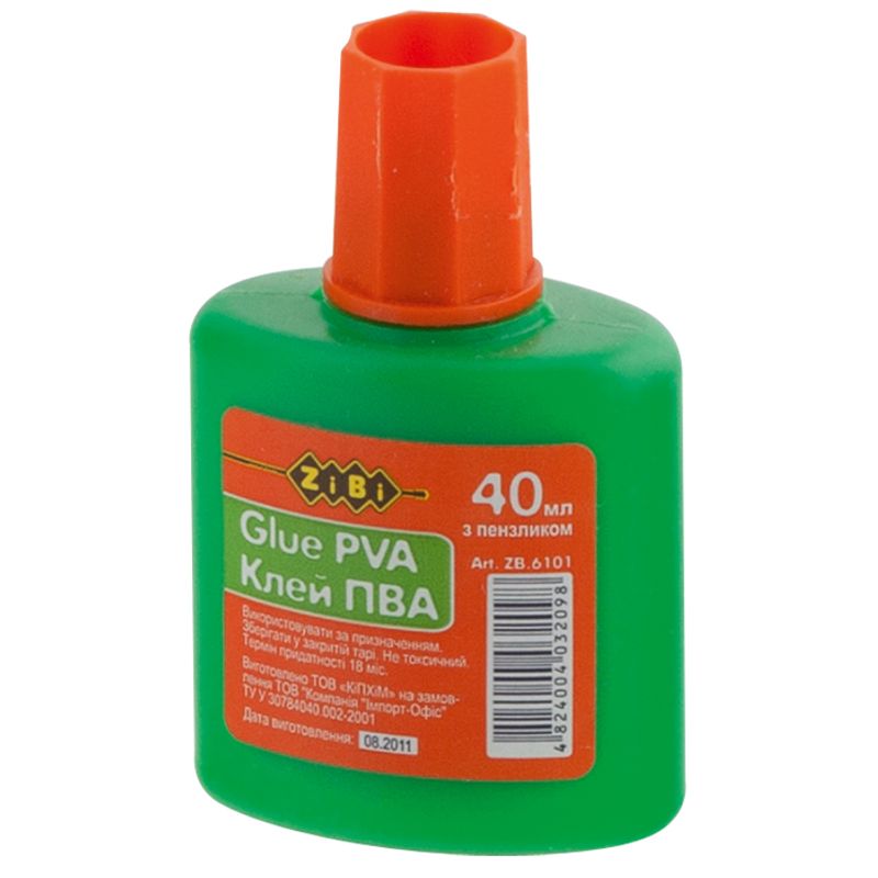 Клей ПВА 40мл з пензликом