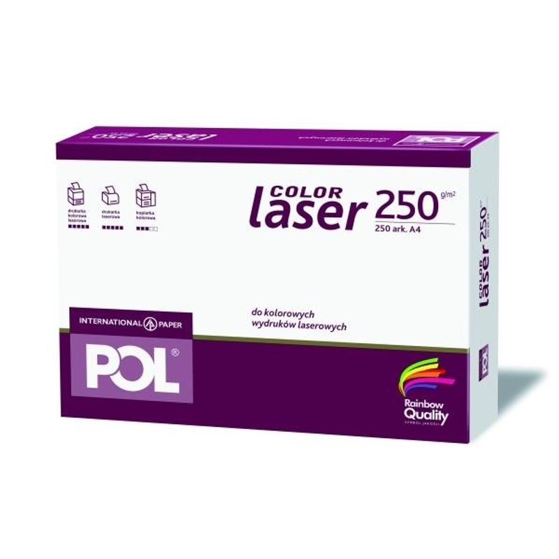 Папір офісний A4 250г/м2 POL Color Laser (250арк. )