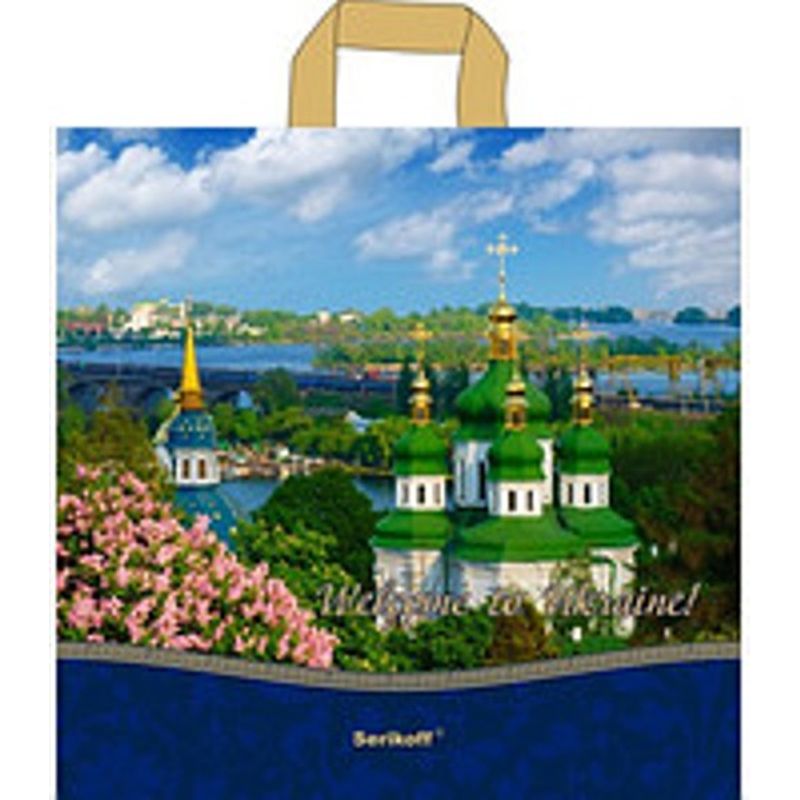 Пакет с ручкой петля 45х43см (25шт. ) 
